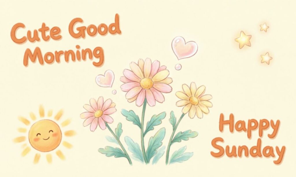 cute-good-morning-and-happy-sunday-quotes