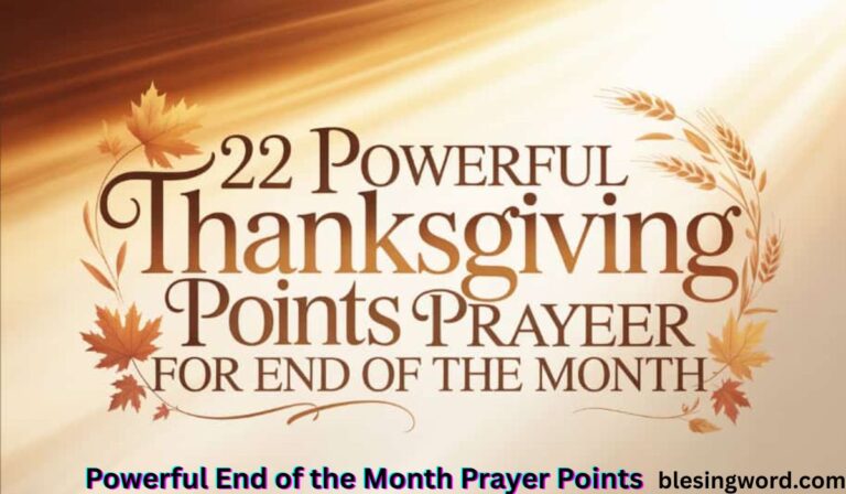 powerful-end-of-the-month-prayer-points